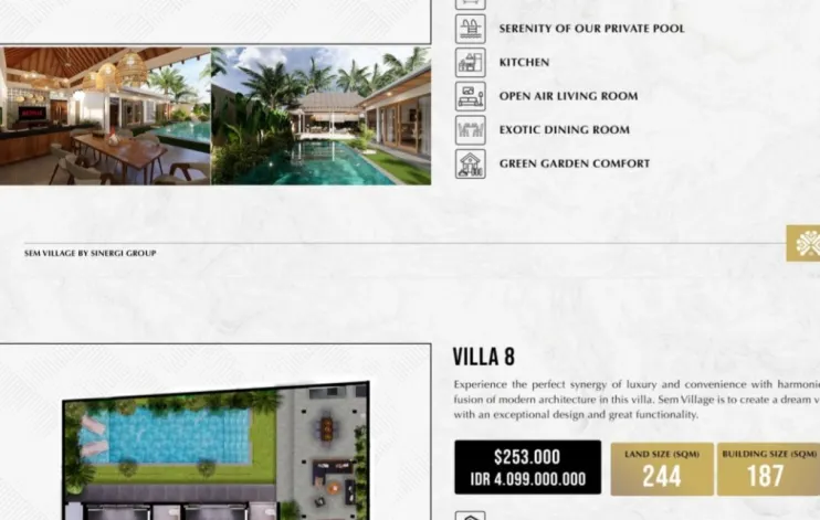 2 BR Villa Di Segitiga Mas Seminyak Bali 4