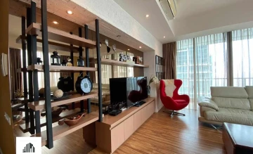 Apartemen Disewa di Jakarta selatan Combined 2 Bedrooms Kemang Village Apartment