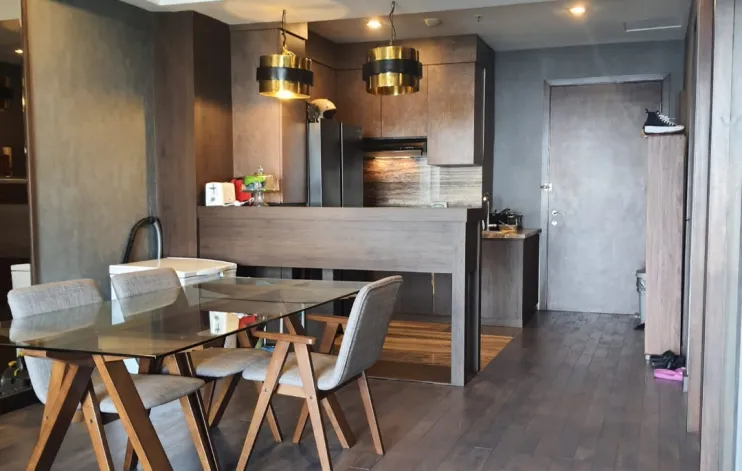 2BR Apartemen Dengan Furnish Modern Dan Pemandangan Kota 1