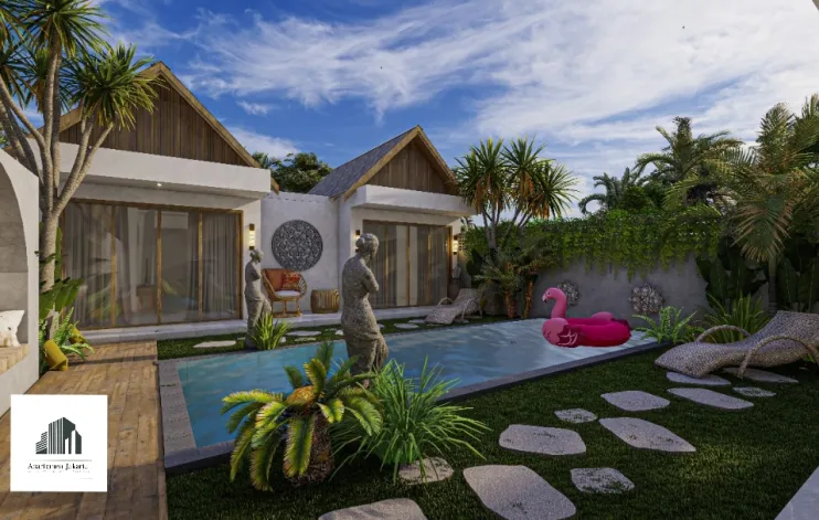 2 BR Modern Tropical Villa Di Segitiga Mas Seminyak Bali 1