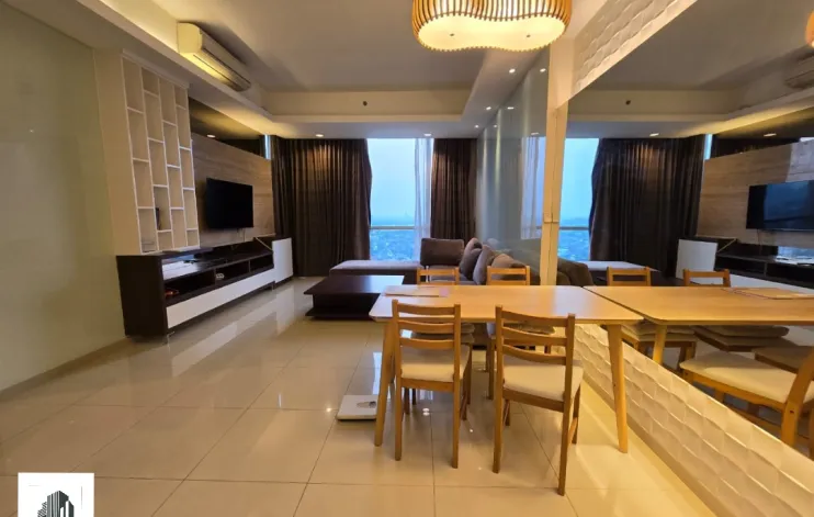 3 BR Apartemen Kemang Village Lantai Tinggi 1