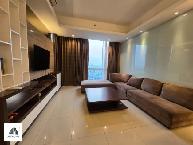 Apartemen Disewa 3 BR Apartemen Kemang Village Lantai Tinggi 2 watermark_1723715589732