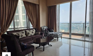 Apartemen Disewa di Jakarta selatan 4 BR Duplex Private Lift Kemang Village Apartment