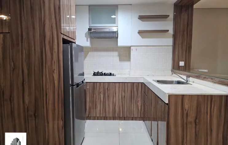 2 BR Intercon Modern Interior Apartemen Kemang Village 13