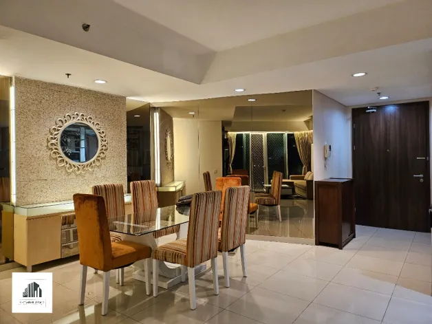 Apartemen Disewa 3 BR Modern Style Cosmopolitan Kemang Village 2 watermark_1727687798349