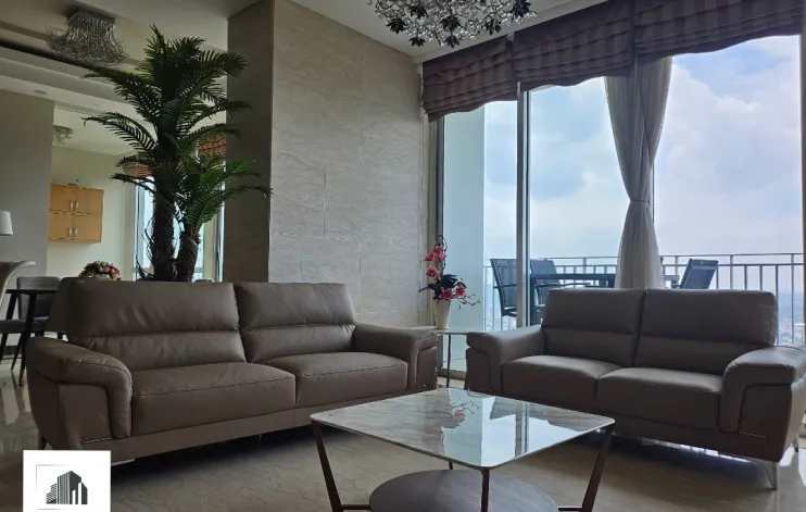 Modern Interior 4 BR Kemang Village Penthouse 3