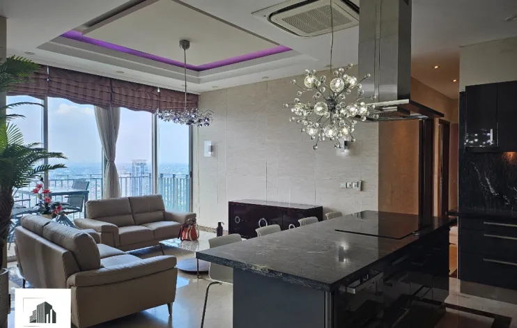 Modern Interior 4 BR Kemang Village Penthouse 1