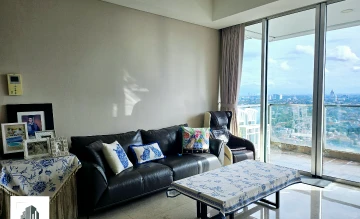 Apartemen Dijual di Jakarta selatan 2 BR Ritz Jual Semi Furnish