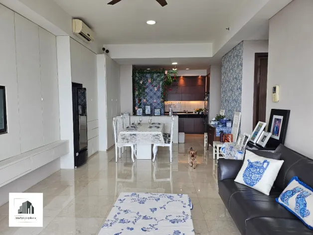 Apartemen Disewa 2 BR Apartemen Kemang Village Dengan Pemandangan Jakarta Selatan 4 watermark_1737379196740