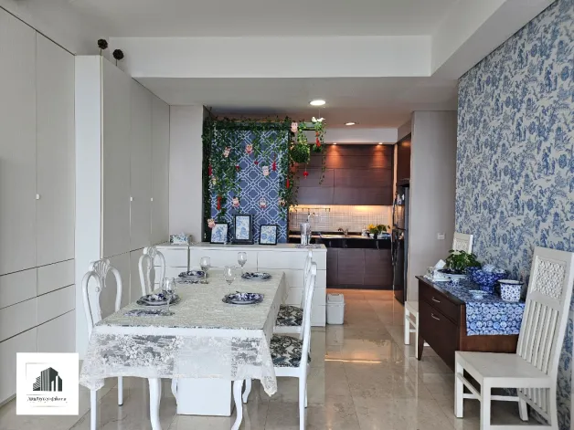 Apartemen Disewa 2 BR Apartemen Kemang Village Dengan Pemandangan Jakarta Selatan 6 watermark_1737379252979